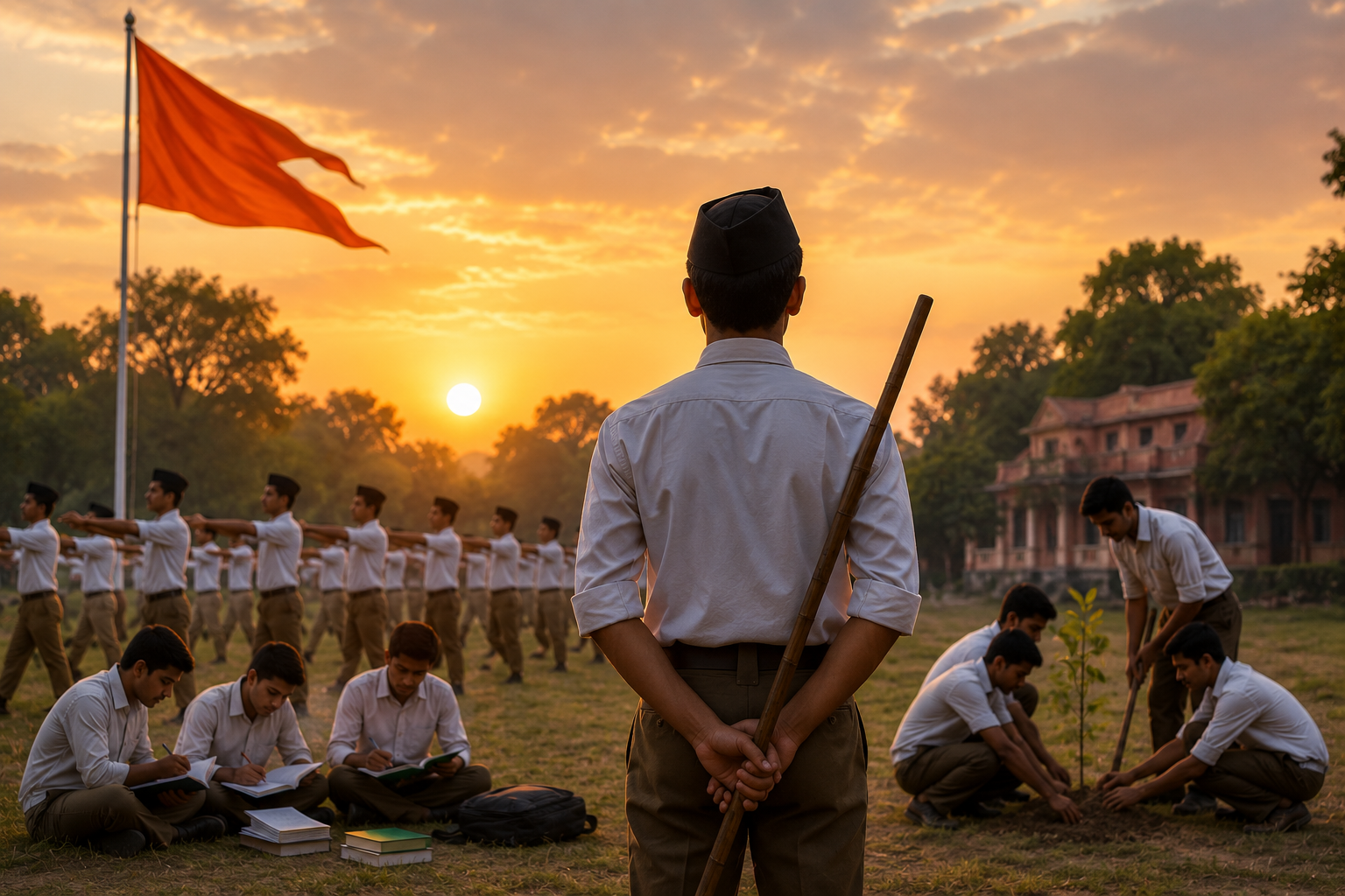 Students Gathering